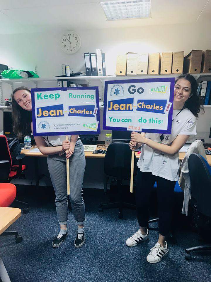 TheLiverGroup's tweet photo. The Liver Group Charity #liverforlife @TheLiverGroup wishes Jean-Charles well for his run on Sunday in the #LondonMarathon @LondonMarathon. We will be routing for you https://t.co/A6uYEiwDQR