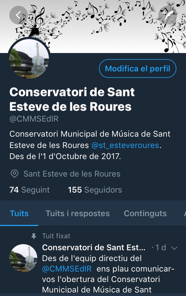 Ja som 155 seguidors. Moltissimes gràcies a tots, i especialment a la @CivilRoures 
Seguirem educant i adoctrinant els nostres alumnes de la millor manera.