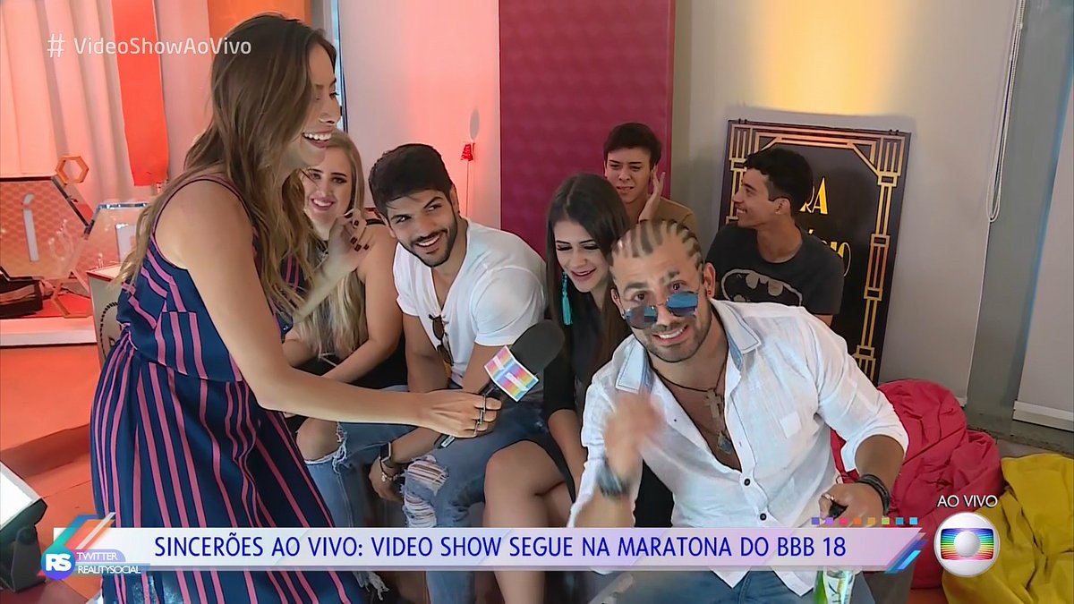 RealitySocial's tweet photo. #VideoShowAoVivo https://t.co/kCCuBOJmzG