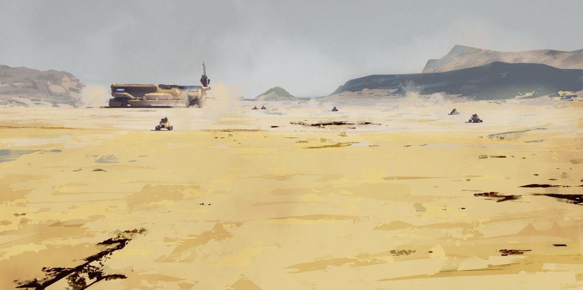 BBIgames's tweet image. Check out this awesome piece of fanart from @AidanSteele4 for @HomeworldGame #DesertsofKharak #FanartFriday