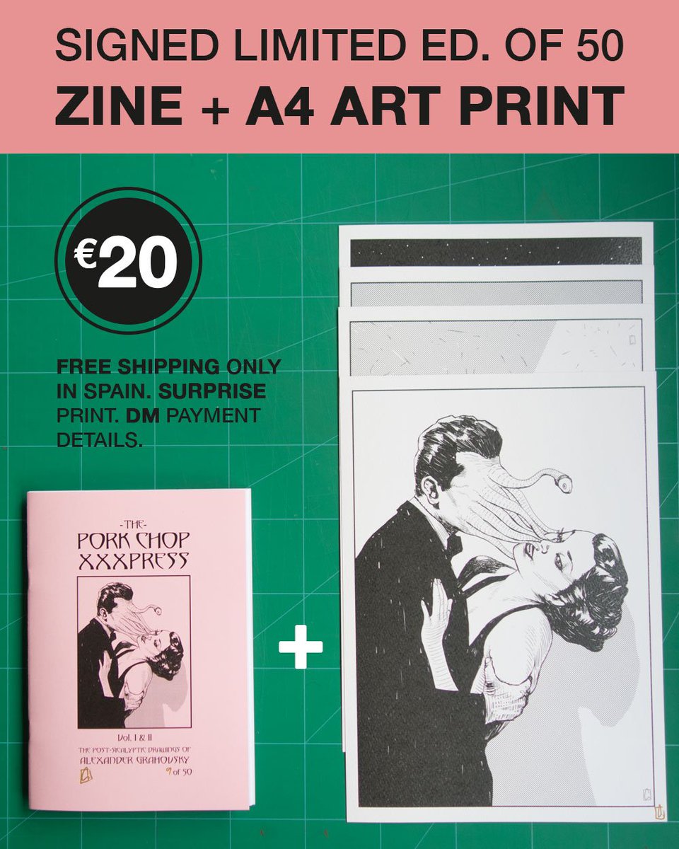 "The Pork Chop XXXPress Vol.1 y 2" de <a href="/grahovsky/">Grahovsky</a>  entre nuestras 20 recomendaciones para el #DíaDelLibro

¿Qué te apetece leer? ↝ cocteldemente.com/20-libros-para… #BiblioteCoDemente #Fanzine