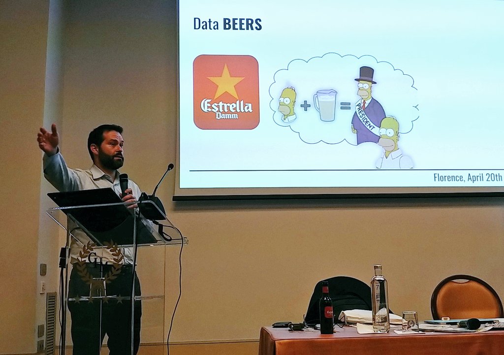 databeerstorino's tweet photo. #databeersItaly is starting! 4 chapters organized the first National Italian event. #databeers @estrelladamm #dbitaly #pyconnove https://t.co/kw69WXUKai
