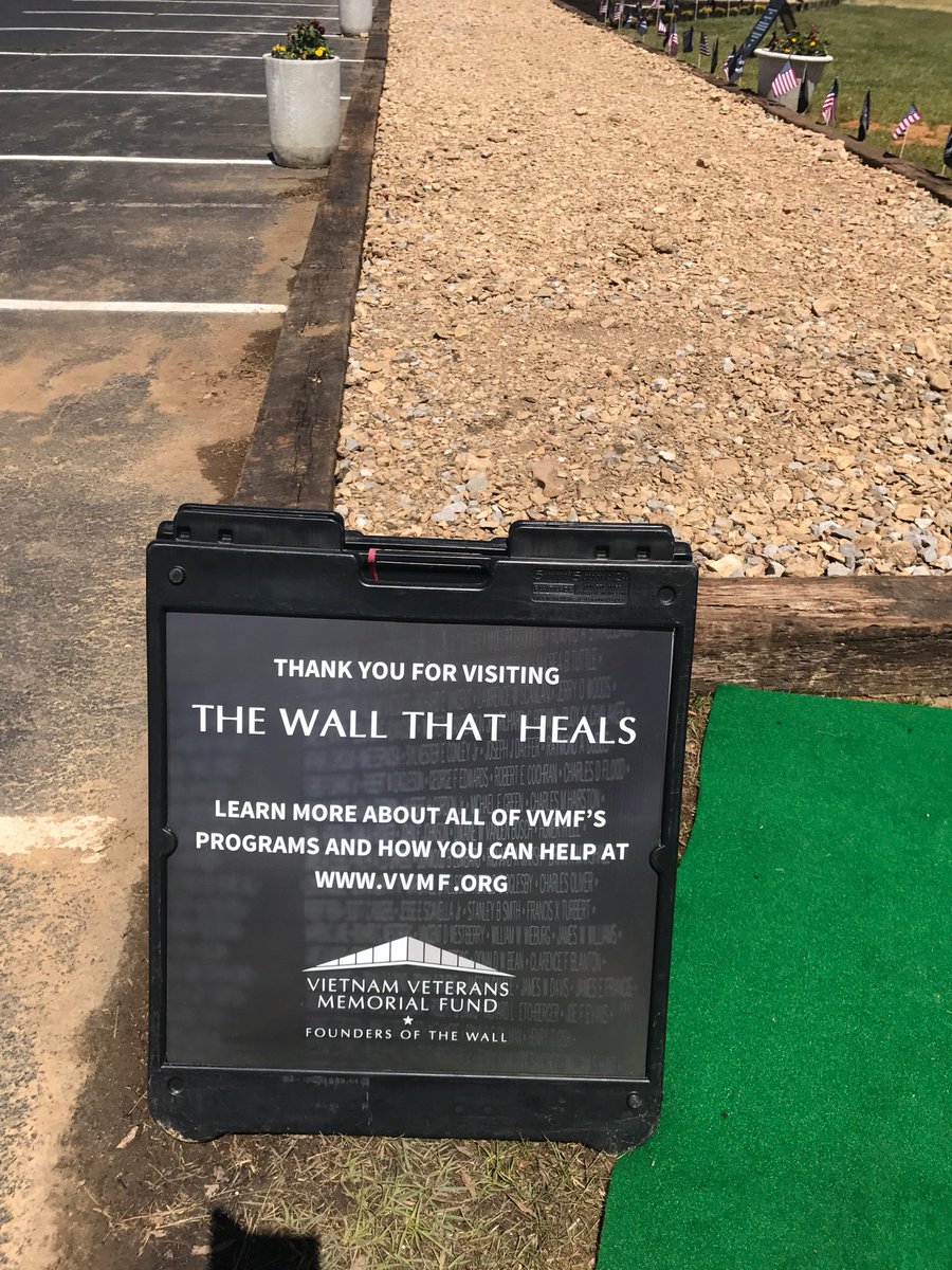 Coach Payne and the rest of the <a href="/TTU_Basketball/">TTU Men's Basketball</a> staff took the opportunity to visit “The Wall That Heals” Memorial today! Just incredible!