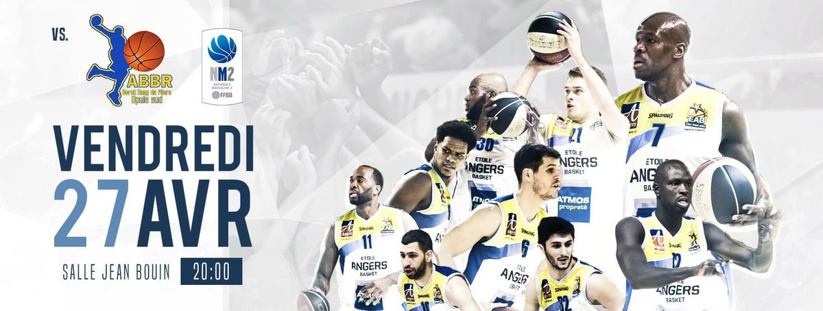 boisseauthie's tweet photo. Nous aurons besoin de votre soutien, une victoire et nous fêterons tous ensemble la montée en NM 1 #onremplitjeanbouin @EABasket49 @AngersSports @StephaneBirrien @christineblin1 @passionsports49 @LaDalleAngevOFF
🏀📆 vendredi 27 avril 20h https://t.co/PPzZN21MLj