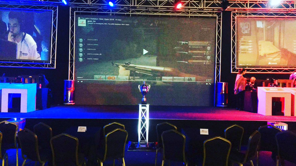 project_eversio's tweet photo. The stage is set. #batallion1944 #b44 #battalionlan #esports #redbullesports #malta #esportsmt #eversio #projecteversio #maltaroboticsolympiad https://t.co/h8DaEIp2hR