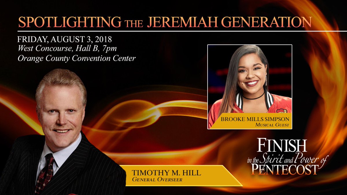 Looking forward to engaging the Jeremiah Generation in the last session of General Assembly ‘18.
