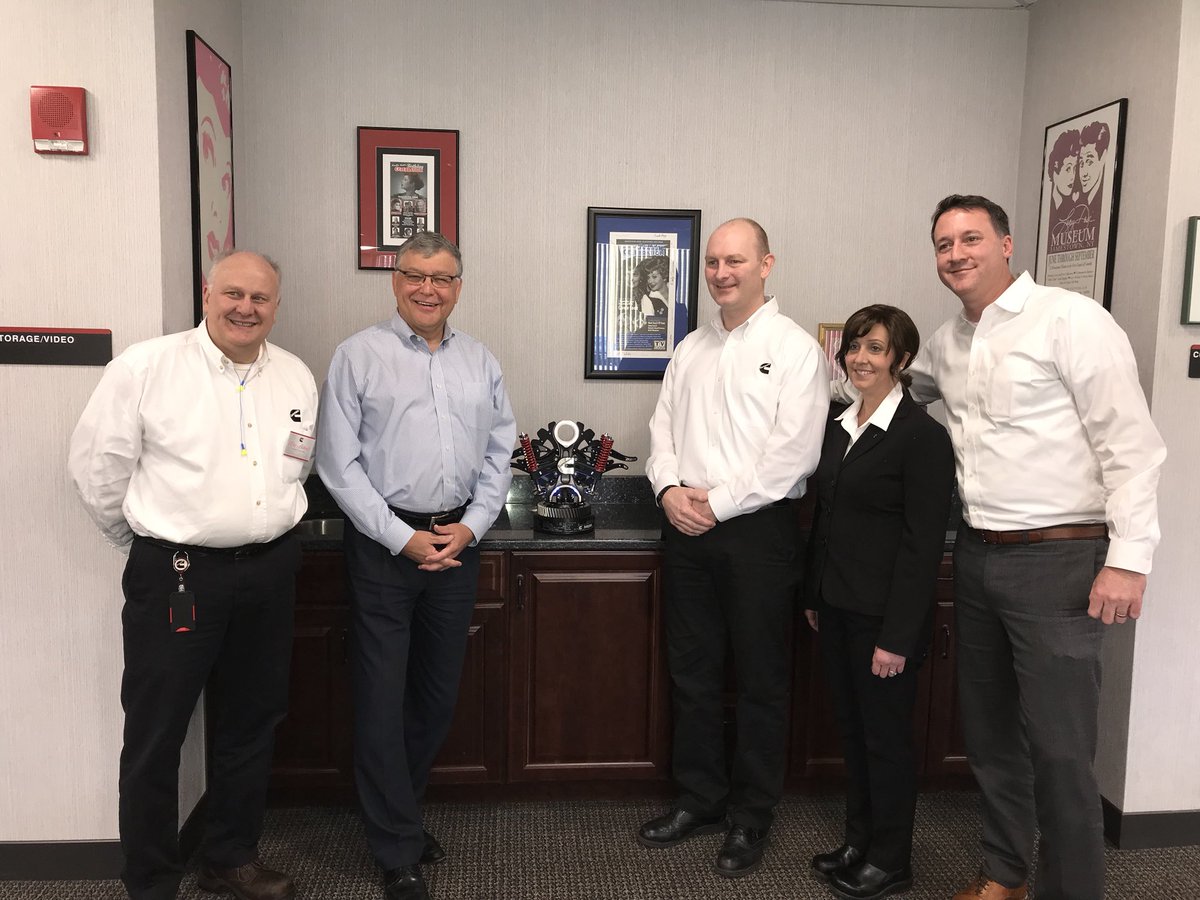 RobNeitzke's tweet image. Great recognition event today for Bill Jackson from PACCAR at Cummins Jamestown Engine Plant in upstate New York.