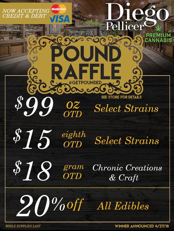 frost_exotics's tweet photo. The deals have landed!! Happy 4/20 everyone. $15 Eighths OTD $18 Grams of FIRE concentrates OTD and 20% off all edibles. #cannabis #Coloradokush #eighths #poundraffle #getpounded #420day https://t.co/w87n46XZ9A