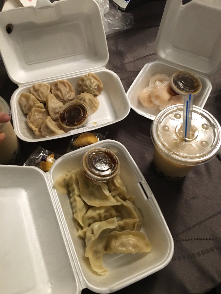 ThatsOurJam's tweet photo. Btw guys these are the dumplings we waited two weeks to eat 😂😂 https://t.co/er6xM0gJ7f