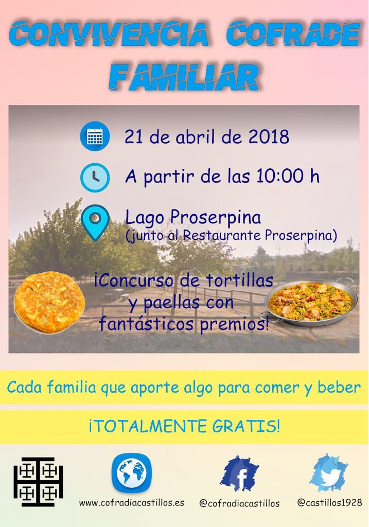 Ya va quedando menos para el gran día! Te esperamos mañana. Somos una gran familia.