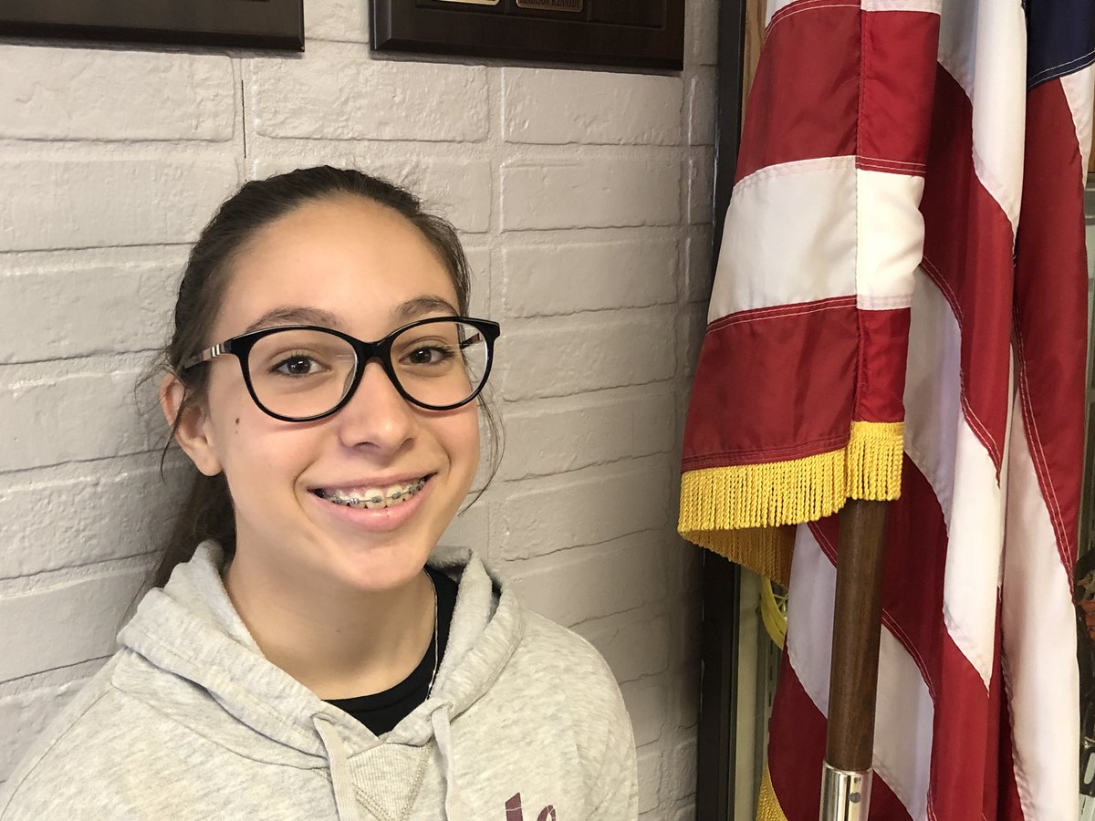Congrats to our #JSMS Students of the Month for April and #JSMS Student of the Month, Alexandria Mironescu.