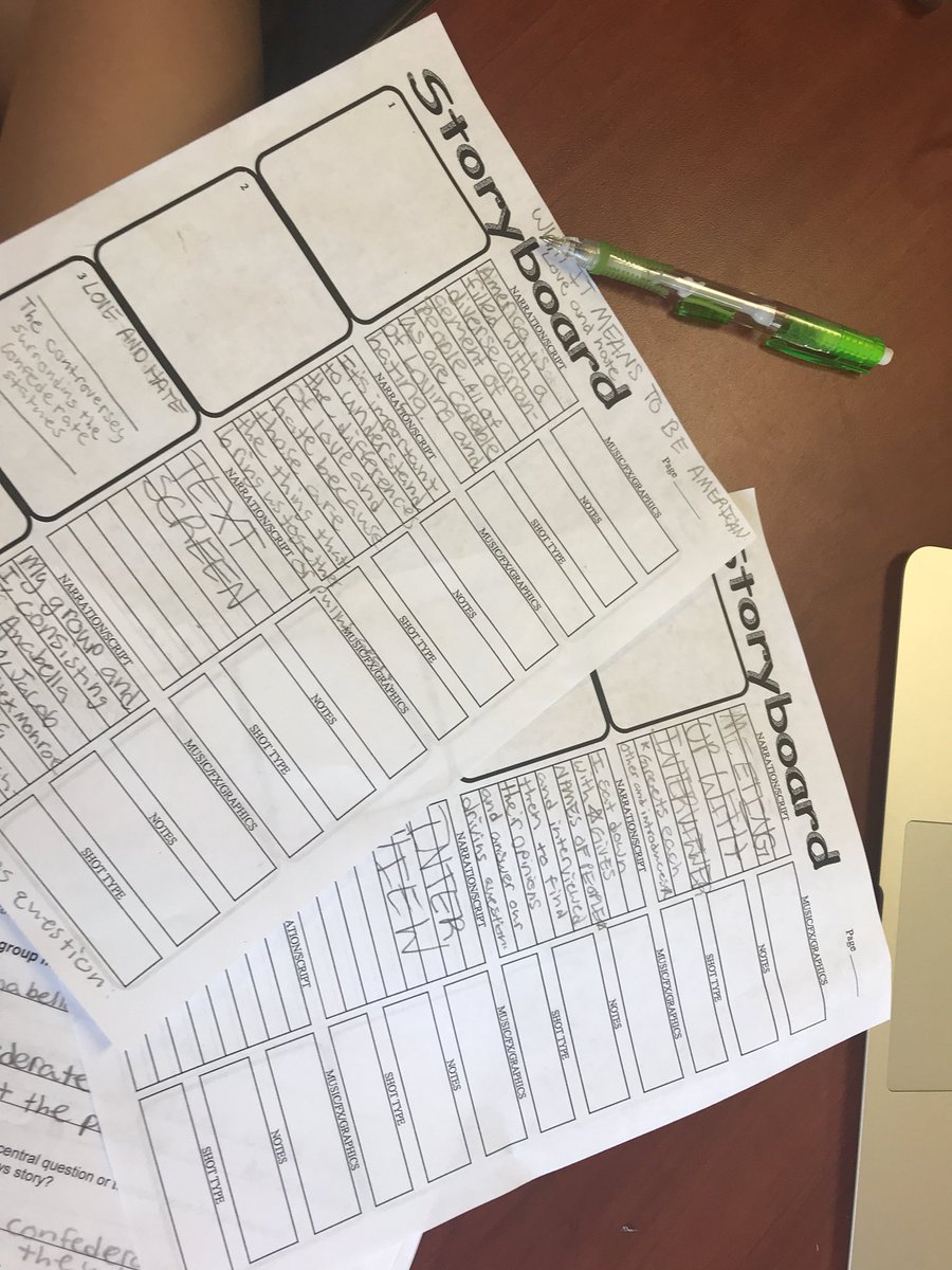 aislynn_NTHC's tweet photo. Working hard on our storyboard! #NTHC10 @NthSaucier @Janelle https://t.co/uCdnTTUaDN
