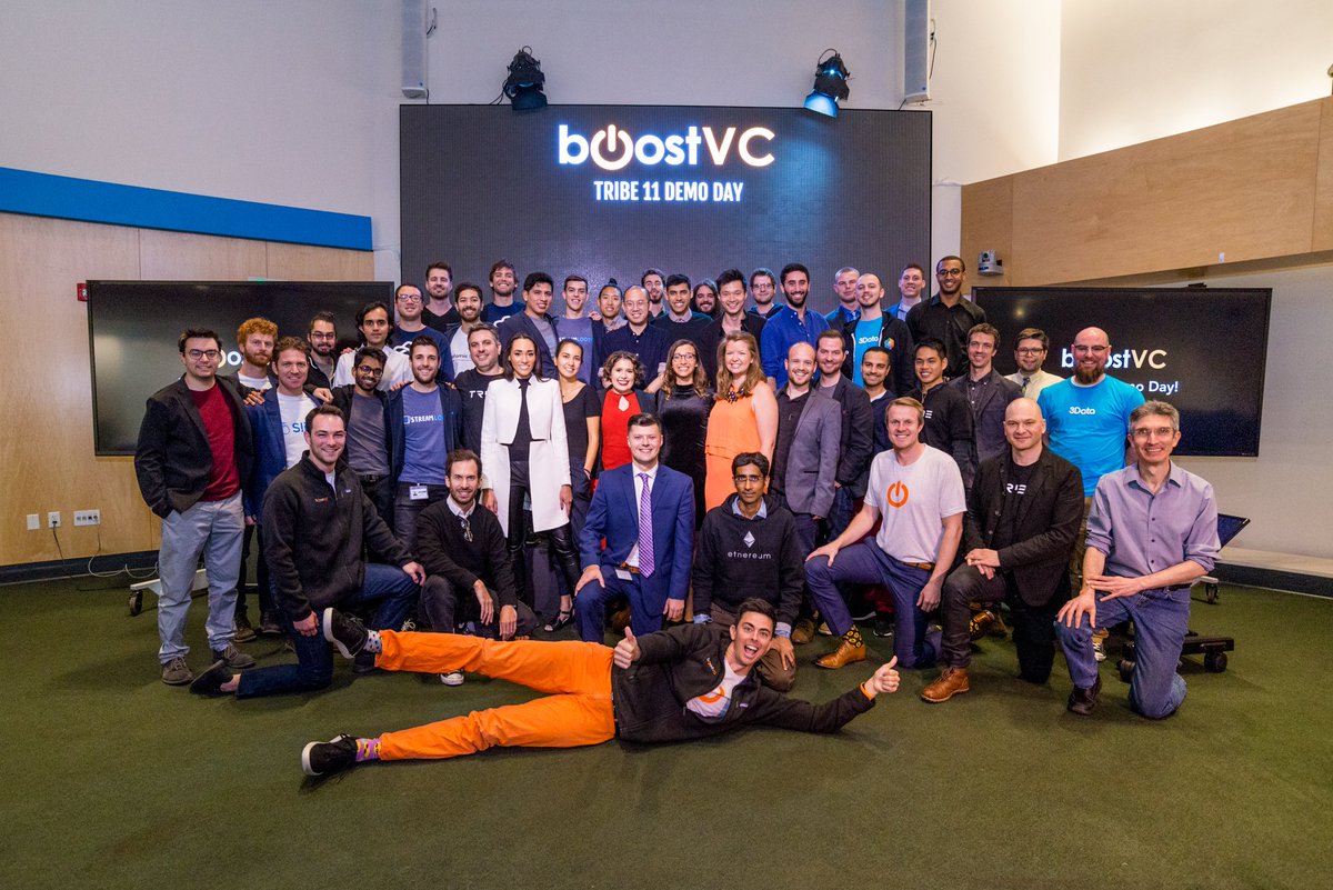 BoostVC's tweet photo. #BoostVCDemoDay is a wrap!
Thank you to everyone who attended and to the amazing teams of #Tribe11
https://t.co/kuoPWs2cvh https://t.co/oz6k8RsLvM