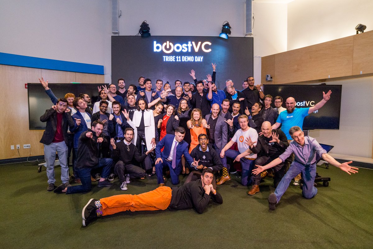 BoostVC's tweet photo. #BoostVCDemoDay is a wrap!
Thank you to everyone who attended and to the amazing teams of #Tribe11
https://t.co/kuoPWs2cvh https://t.co/oz6k8RsLvM