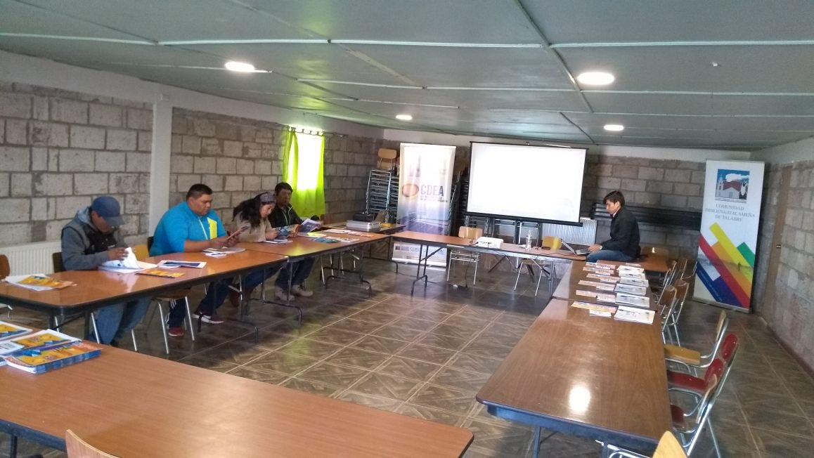 Hoy viernes 20, Taller de energías renovables para comunidad de Talabre <a href="/cdeaua/">CDEAUA</a>  <a href="/InnovaGoreAntof/">Innova Fomento Antof</a>