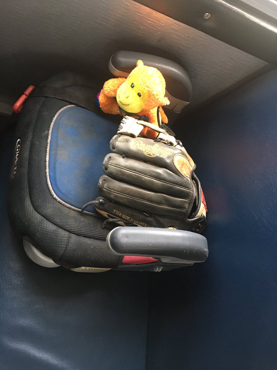 Basketball1CB's tweet photo. Packed myself a lunch and ready to hit the road to get this dub. Also, My fathers, @BenKobel @bryanpayton5 @djerholtz , are overbearing and made me ride in my car seat. #immorethanjustamonkey https://t.co/zk4svdwPsL