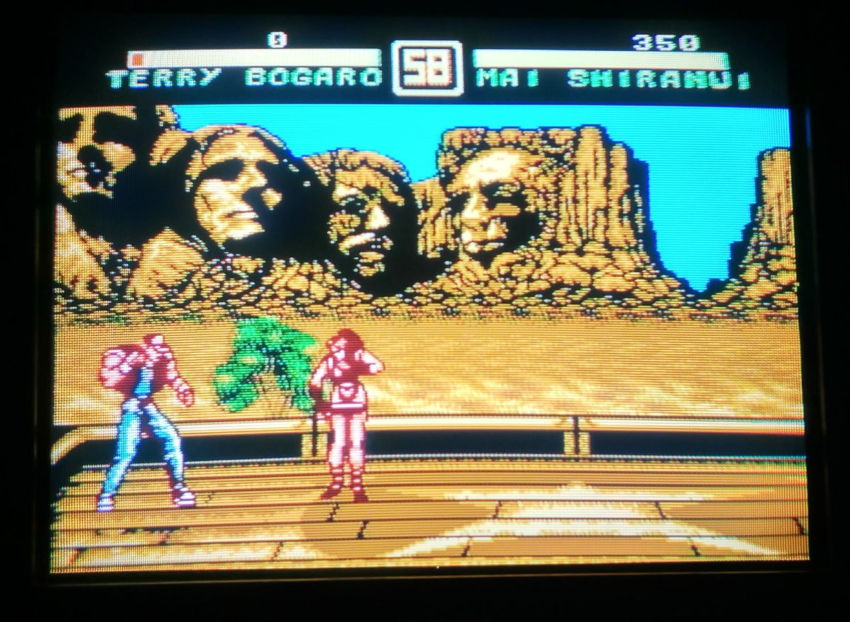 SenorWargo's tweet photo. #GarouDensetsuSpecial 🇨🇳
Port no oficial para #Nes desarrollado por #HummerTeam en 1995. Es una pasada ver correr un juego de estas características en una consola con hardware de 1983. https://t.co/7aBFgFqk4j