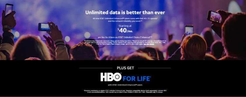 evocelofficial's tweet photo. Get FREE #HBO with #ATT, FREE #Netflix with #TMobile or FREE #Hulu with #Sprint. All major phone carriers offer unlimited data plans these days, but which one gives you the #FREE #streaming service you want?https://t.co/8TMyKPm3ti https://t.co/flfKjK9JkL