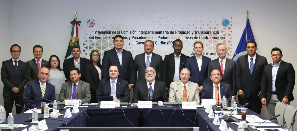 senadomexicano's tweet photo. 📷 #Fotos de la V Reunión Ordinaria de la Comisión de Probidad y  Transparencia de la FOPREL.  https://t.co/SvvoEPiUYN https://t.co/IqWKd0jYnI