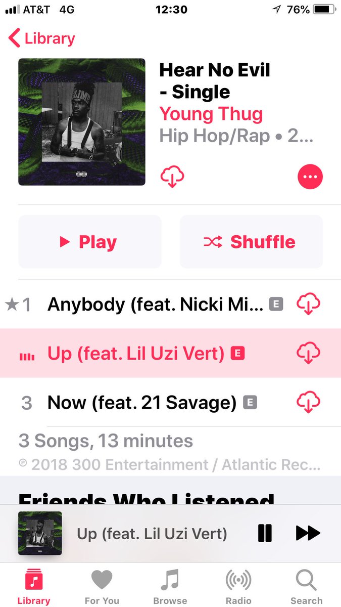 LarryL3g3nd3's tweet photo. .#AnybodyUpNow #AppleMusic #HearNoEVIL #TwelveThirty #Tugger #HisNameIsJeffery #NickiDay #LilUziVert #21Savage #4Gs #AllTheWayUp #FleshFridays #NewMusic #NoYouCreateWrestling #BXBound #BmoreLegend https://t.co/eNgNITZO6h