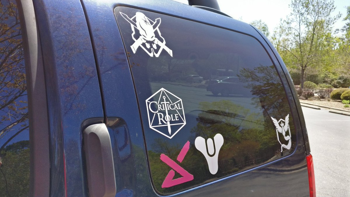 Larsgoding's tweet image. You guys have secured a spot on my window! @CriticalRole @samriegel @LauraBaileyVO @Marisha_Ray @VoiceOfOBrien @matthewmercer @WillingBlam @TheVulcanSalute @executivegoth