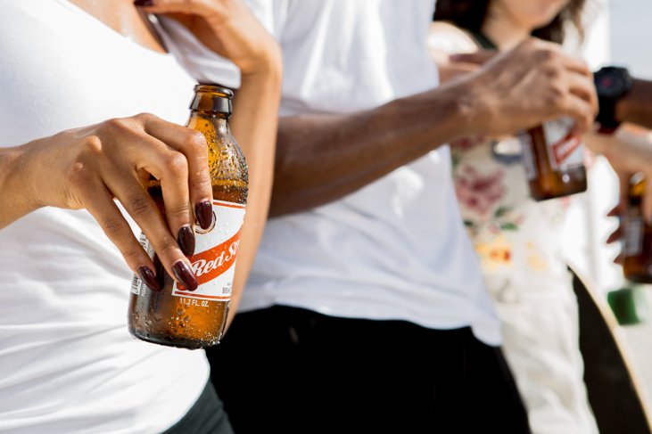 RedStripeUSA's tweet photo. Just add sunlight. ☀️ 🍻 #RedStripeUSA #RedStripeLife #Vibes #Beer #Friends https://t.co/g2qYcHyGTf