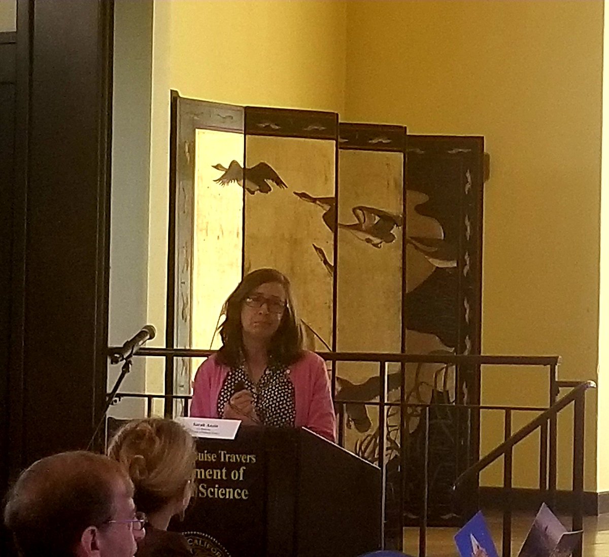 realMABarreto's tweet photo. Opening panel at @UCBerkeley Pol Sci #Travers2018 Conference 1st up: @polisciucla @kbawn giving excellent talk on how parties still have control, may be slightly losing control due to shifting coalitions, but don't expect party control to go away any time soon! @womenalsoknow https://t.co/Foob3wmLms