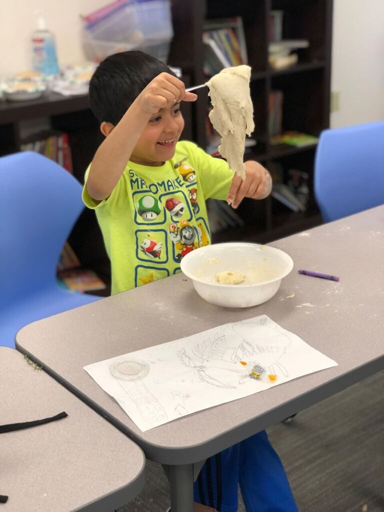 CucinaCooking's tweet photo. The original "play-dough" 

#kidscooking #seattlecucina #dough #kidsactivities #cooking https://t.co/q8HklMdMI8