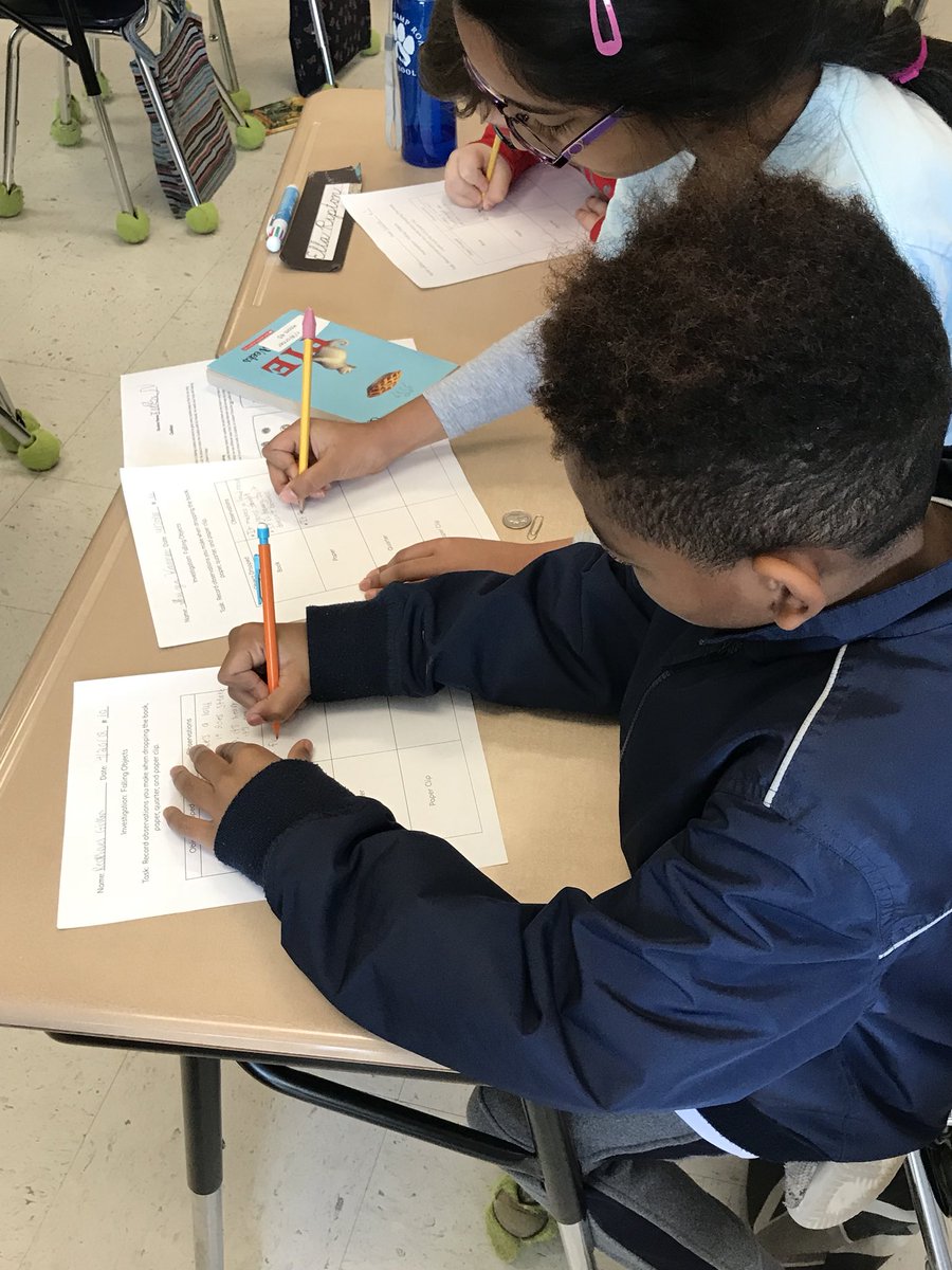 Scientists in action! Carrying out investigations to answer questions from our wonder wall. #NGSS <a href="/WindyWhales/">Windermere School</a>