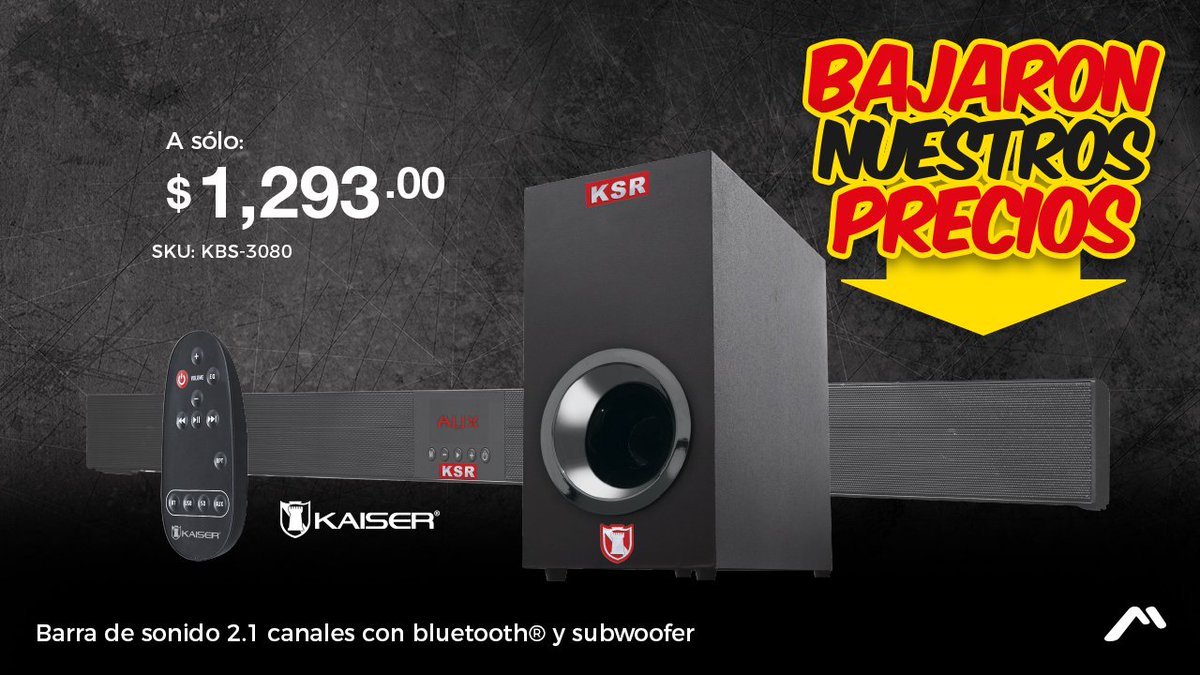 soundbar com subwoofer integrado