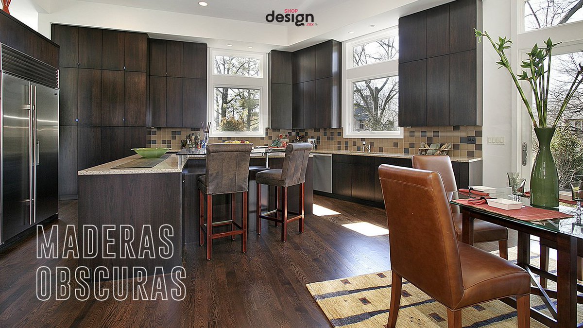 ShopDesignMX's tweet image. Las maderas en tonos obscuros representan elegancia y sofisticación. Esta temporada elige muebles en este material y logra ambientes llenos de lujo. #TipsDesign