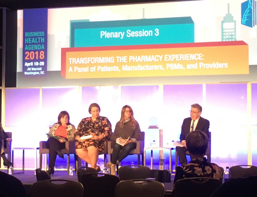 connerstrong's tweet photo. #ConnerStrong at the #NBGH event in DC. Participating at session on #Pharmacy costs and how it impacts employer plans https://t.co/bhlmA5721t