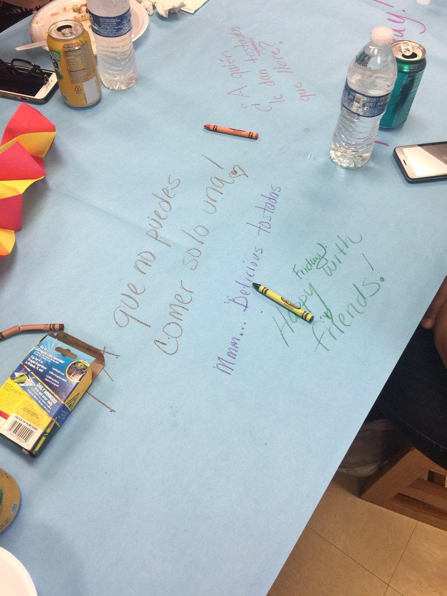 bgsoria15's tweet photo. Cool moments at the FME potluck! #tostada #FMEPride https://t.co/2tgW6Fb6xK