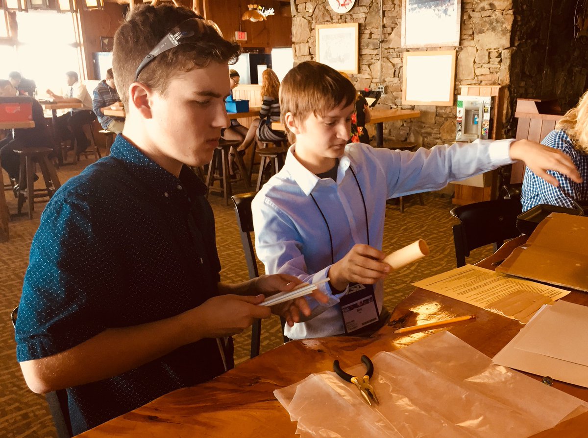 YoYoYo3D's tweet photo. BHS TSA has 3 teams in Tech Problem Solving at States this year.  #gocanners @BiglervilleHS https://t.co/7C3zgiJmtv