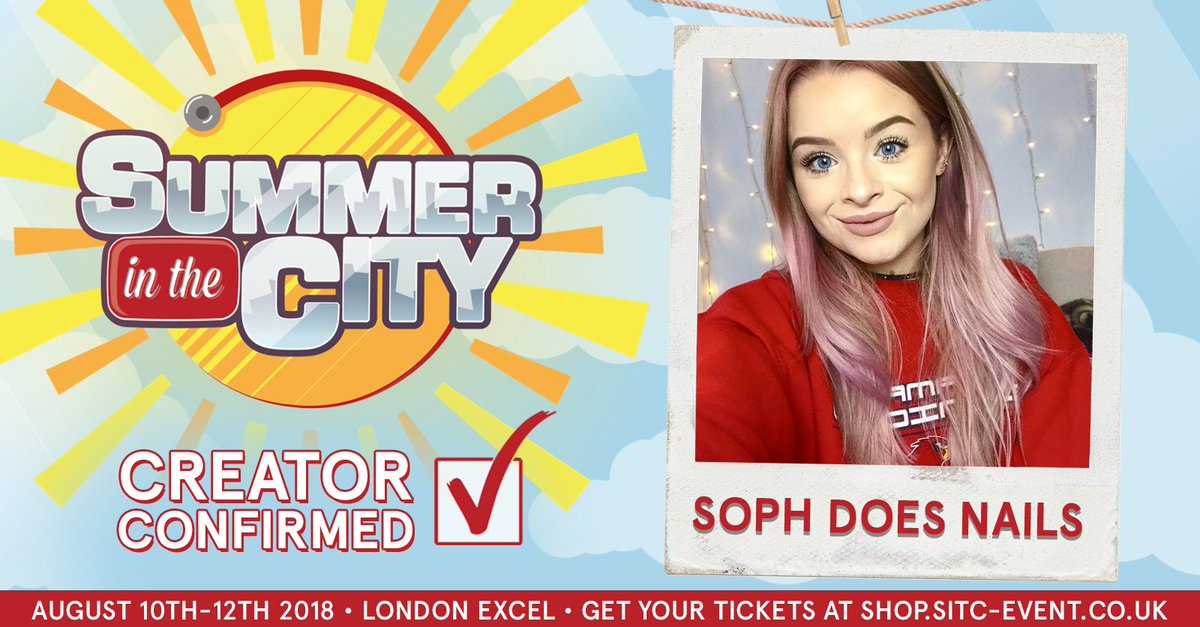 sitc's tweet image. We're pleased to announce that @sophdoesnails will be at #SitC2018 this August! 

Website &amp;amp; Confirmed Guests: sitc-event.co.uk
Tickets: shop.sitc-event.co.uk