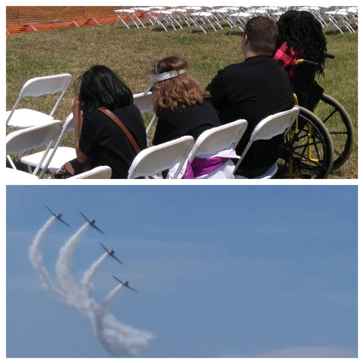 Wabasso students at the Air Show practice session!!! Thanks for making it possible <a href="/Wabasso_School/">Wabasso School</a> @IRCSchools  <a href="/IRSuper1/">Mark Rendell</a>