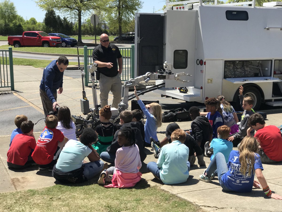 Career day at Challenger! <a href="/CESAimHigh/">Challenger Aim High!</a> <a href="/HSVk12/">Huntsville City Schools</a>