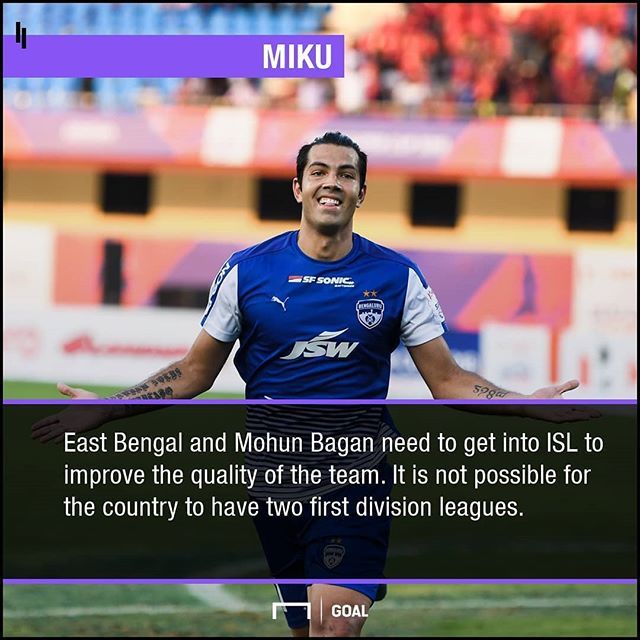 Goal_India's tweet photo. East Bengal and Mohun Bagan in #HeroISL?
#HeroSuperCup #IndianFootball #KEBvBFC #MBvBFC https://t.co/wjG31tgfFe https://t.co/GysSkGAplK