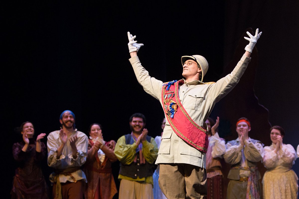 CraneOperaEns's tweet photo. Will Paddock Stars as The Major General tonight!  PIRATES OF PENZANCE at the Snell Theater this weekend 7:30 PM.  Tickets at CPS Box Office or 315-267-2277, online at https://t.co/ym8MtzUWRp  , or visit the PAC! #SUNYPotsdam #potsdamproud #MakeItCrane https://t.co/7Ysx5DQAHO