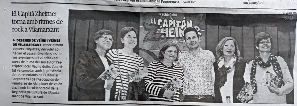Ed_Sargantana's tweet photo. Hoy en el @levante_emv @GolfeNacho #Elcapitanzheimer https://t.co/Vp4VQAuhwh
