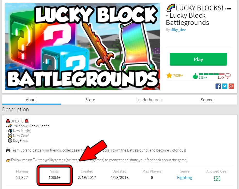 Silky Games On Twitter Lucky Block Battlegrounds Has Just