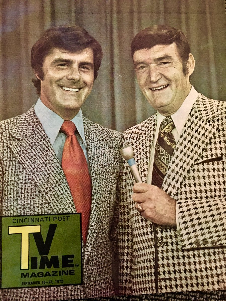 SheriHarper1's tweet photo. Found an old TV Time Mag. while doing some downsizing at my mom's. What icons in Cincinnati. The Bob Braun 50 50 Club and the Paul Dixon Show. @WLWT #chickenwedding #priceless #legends https://t.co/b0etMlCX0f