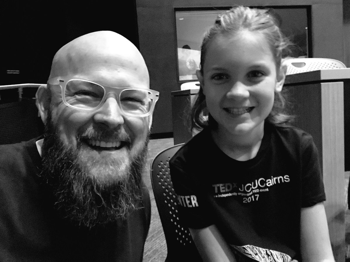tim_and_erson's tweet photo. This is Molly. She’s an epic human! Check out her TEDx talk here https://t.co/iOkkth1KaL #littlepeoplehugeimpact #HackTheReef https://t.co/dOSAVouhjC