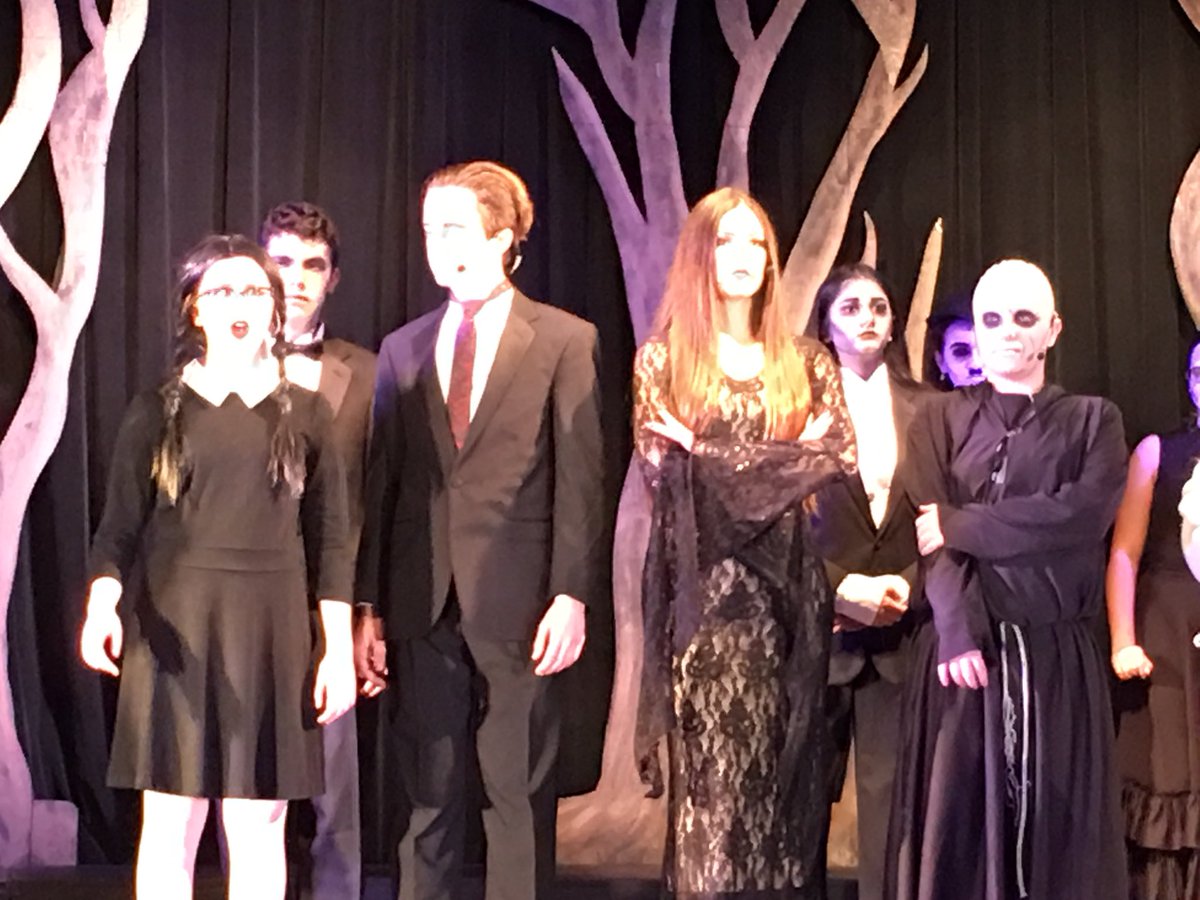 rushemiddle's tweet photo. Addams Family live now. Such talented students at CSRMS! So proud!! https://t.co/MzQRXr561p