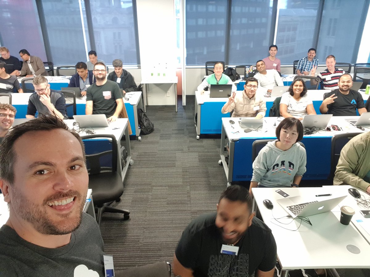 nickwestbrook's tweet image. #GlobalAzure Bootcamp 2018 Auckland now in session! What an awesome event and great turnout sharing Azure learning with the community.