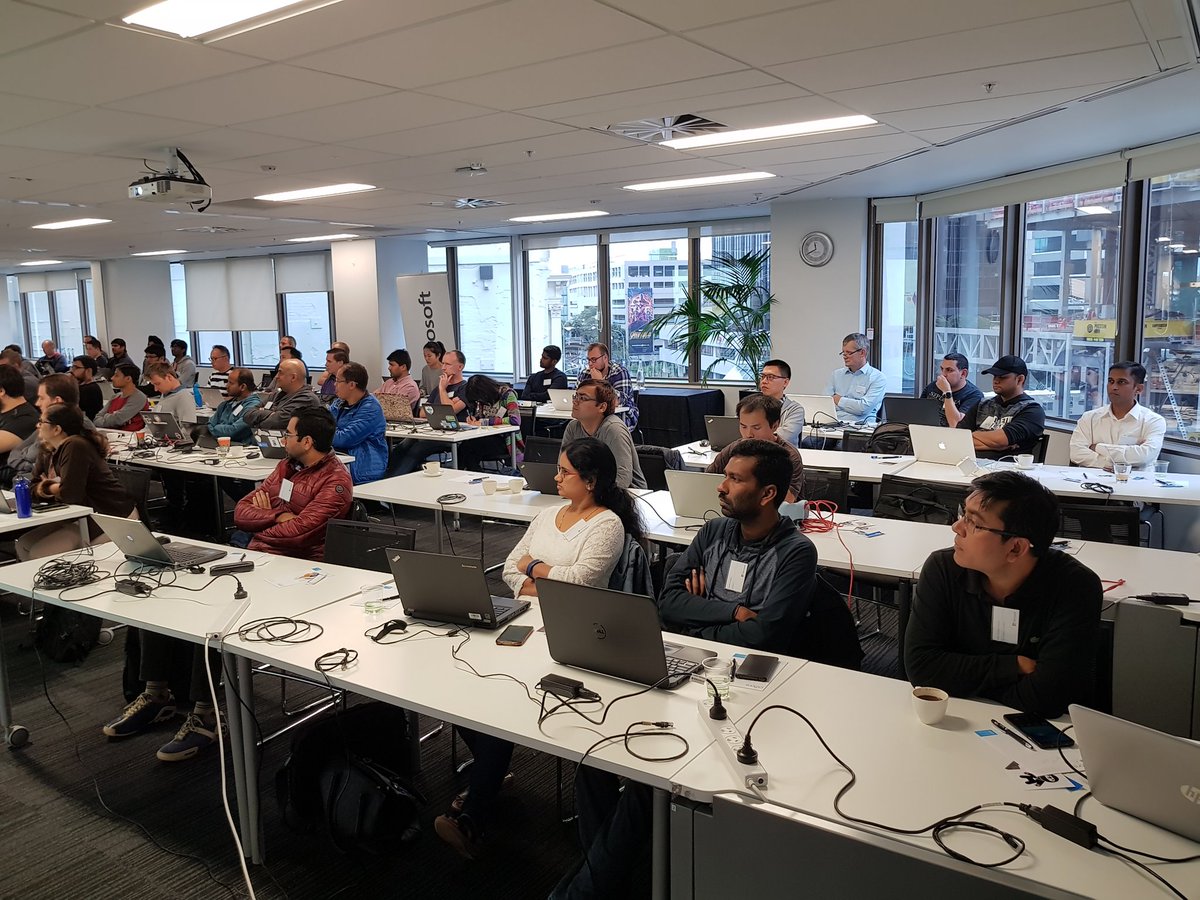 nickwestbrook's tweet image. #GlobalAzure Bootcamp 2018 Auckland now in session! What an awesome event and great turnout sharing Azure learning with the community.