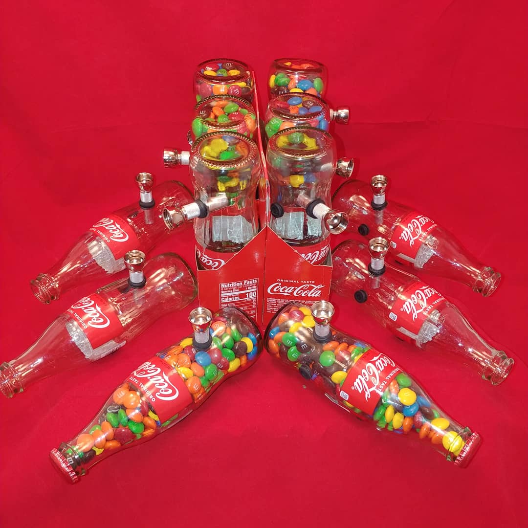 WorldPeacePipe's tweet photo. #Happy420 everyone. Remember to #ReduceReuseRecycle #CocaCola glass bottles. 🚮♻🚬 https://t.co/voNDDX9L6o