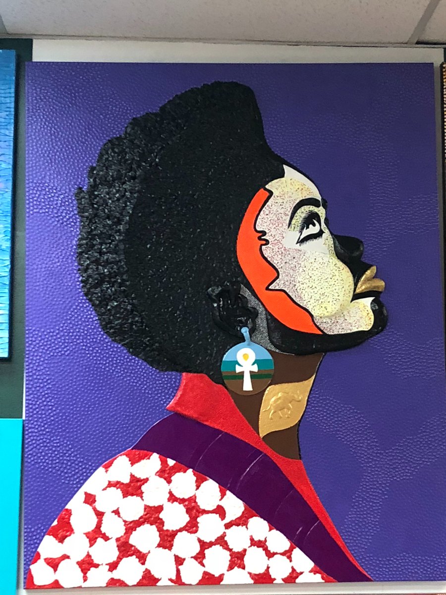 EmergeWithStyle's tweet image. Every time I visit my juice guy Matt’s Fresh Juice and see his beautiful artwork, this painting reminds me of @missjillscott