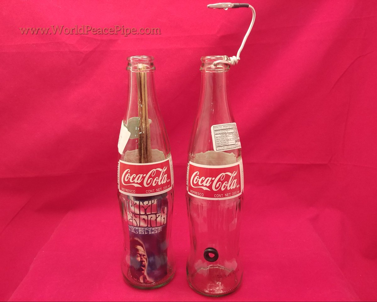 WorldPeacePipe's tweet photo. #happy420 to all the college tokers still living with your parents. Check out our custom #CocaCola glass bottle incense burners. https://t.co/pNvwE8MvI1
