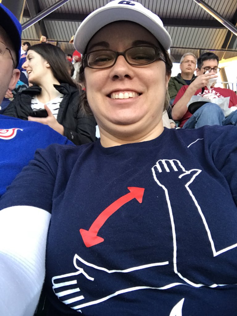 ane1023's tweet photo. In case you were wondering how to #ChopOn, here are the instructions! @Braves #thisishowwechop #GoBraves https://t.co/VgVXmlSdjM